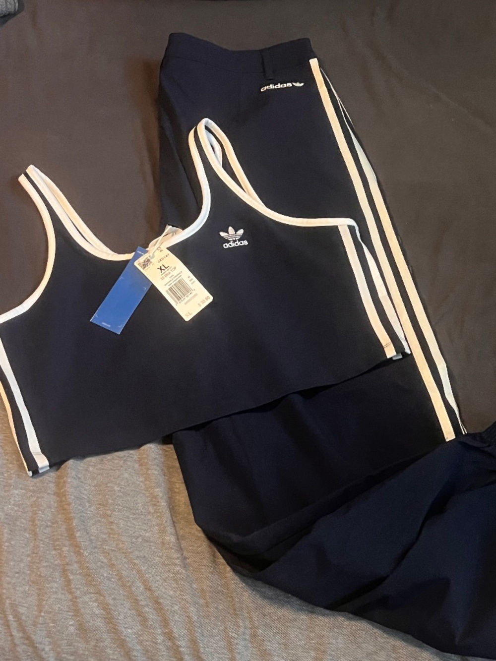 Adidas pants set. Pants and matching tank